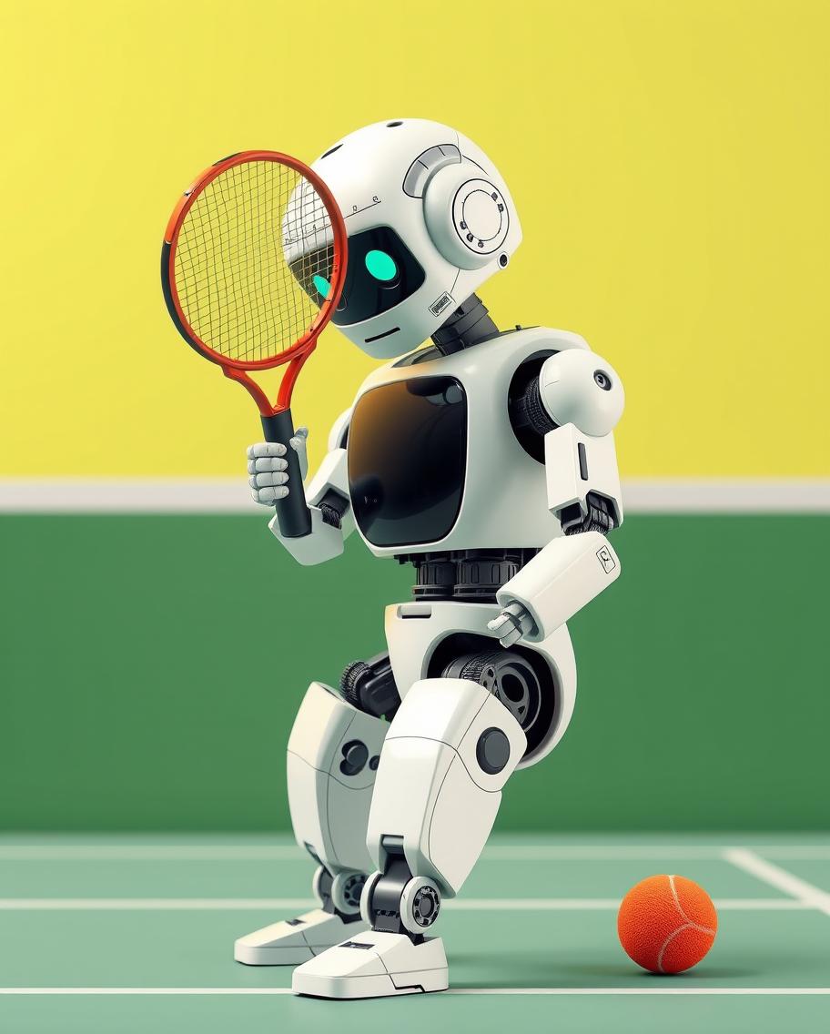 Robot_playing_tennis